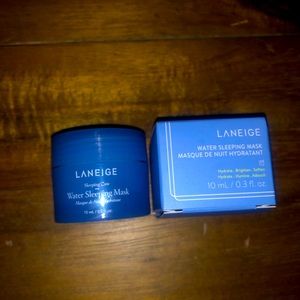 Laneige water sleeping mask samples